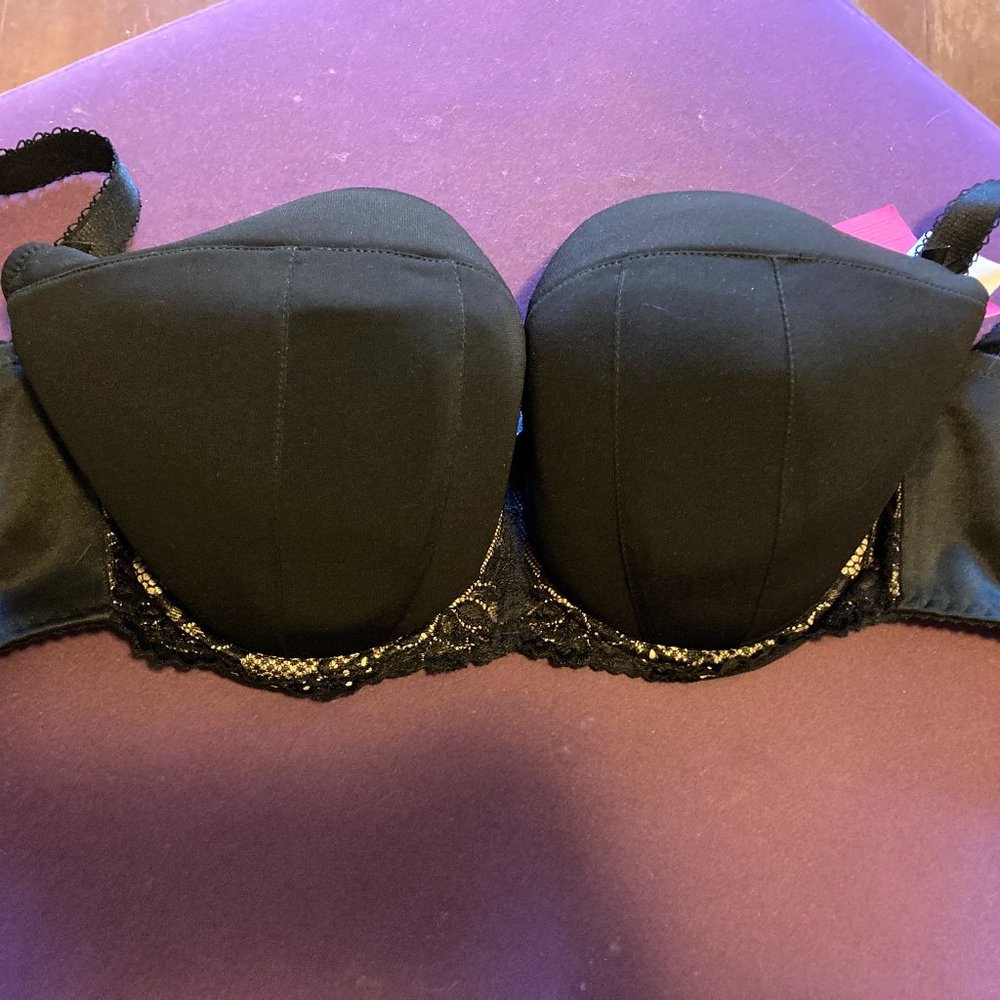 Ewa Michalak "Szykus" Bra (28L), Black - NWT
